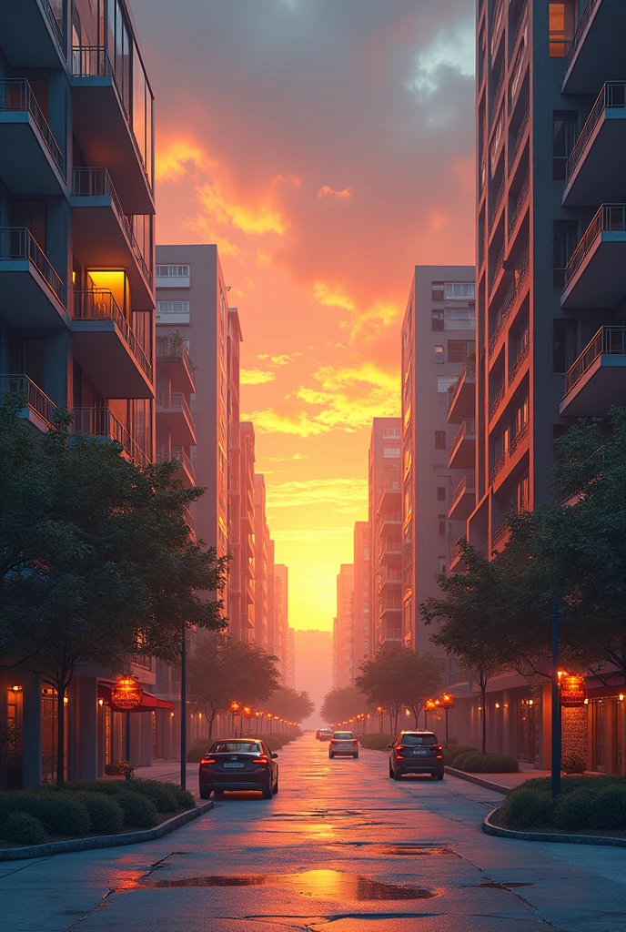 visual poster of eten city