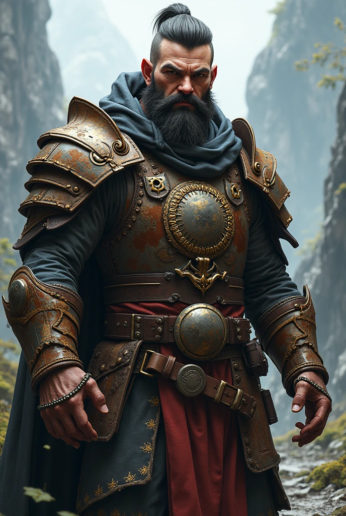 A mercenary from the MMORPG game Perfect World