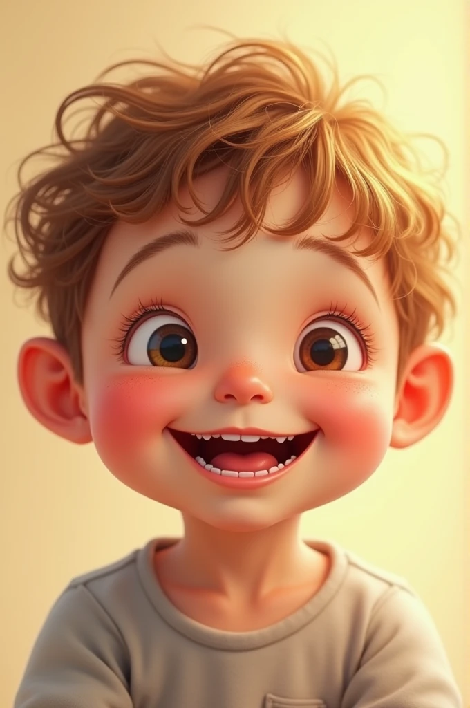 A happy child with Down syndrome