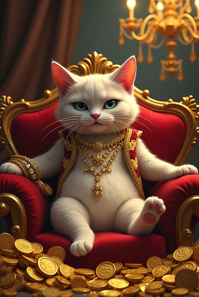 Make a Discord Profile Picture With a Rich Cat Full of Money and Rich Things