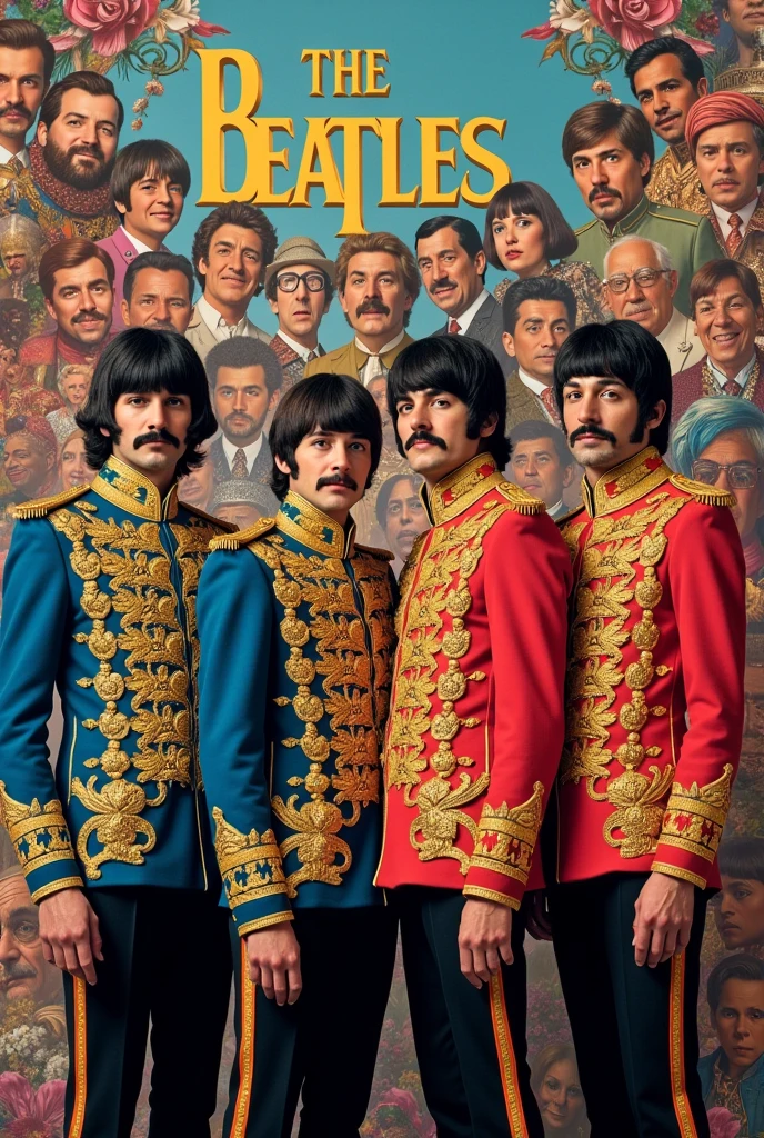 Replica el álbum "Sgt Pepper's lonely hearts club band"