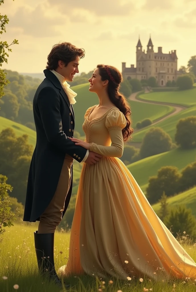 The Happy Couple from Pride and Prejudice the Movie
