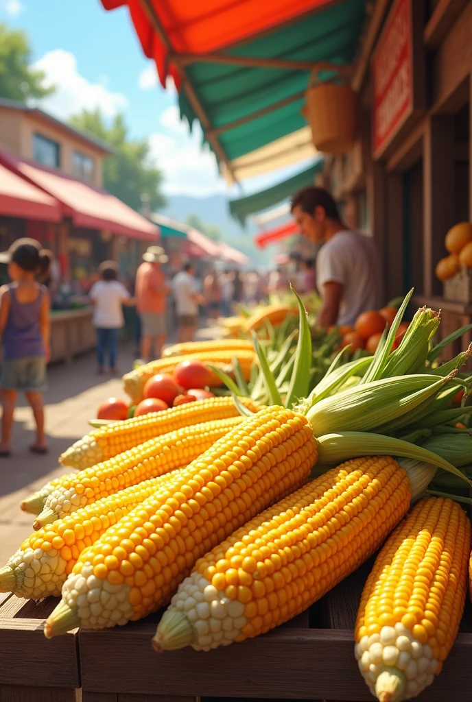 Sale of corn with ear bottoms