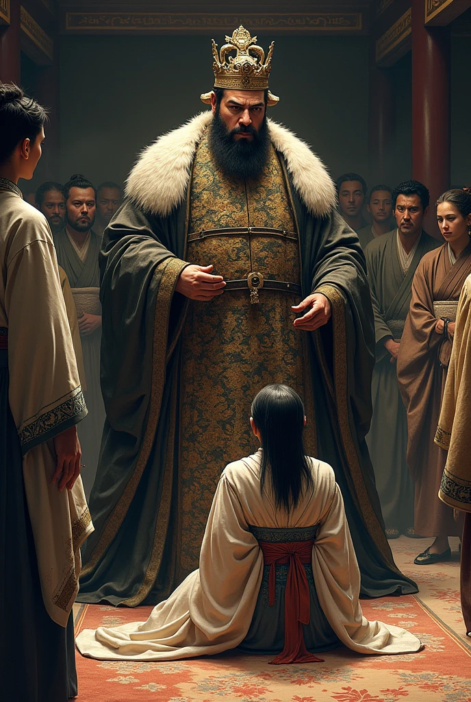 Japanese emperor orders execution of a peasant woman in 1800