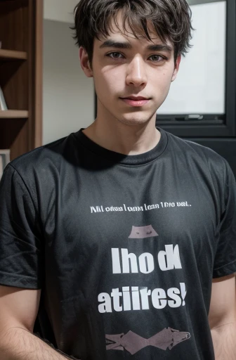 atheist sends message to friends via social media with the phrase "God does not exist"