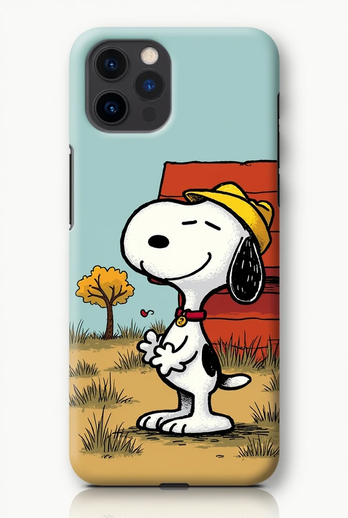 custom snoopy cell phone case