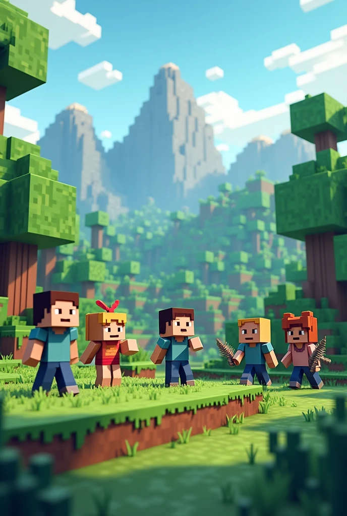 Minecraft characters