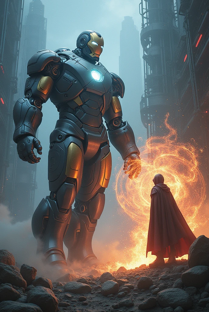 Learned destiny against iron man
