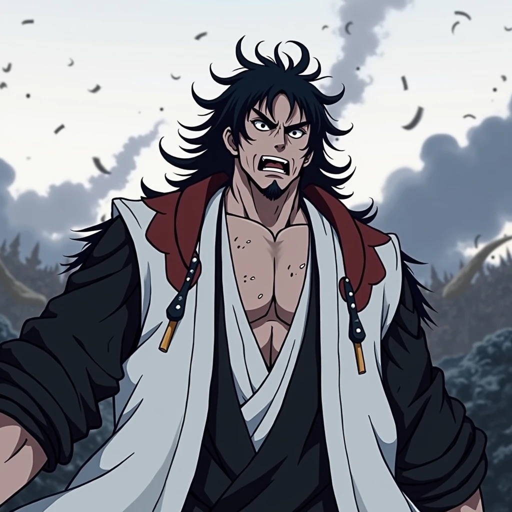strong warrior, ZARAKI KENPACHI