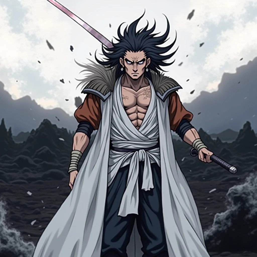 strong warrior, ZARAKI KENPACHI