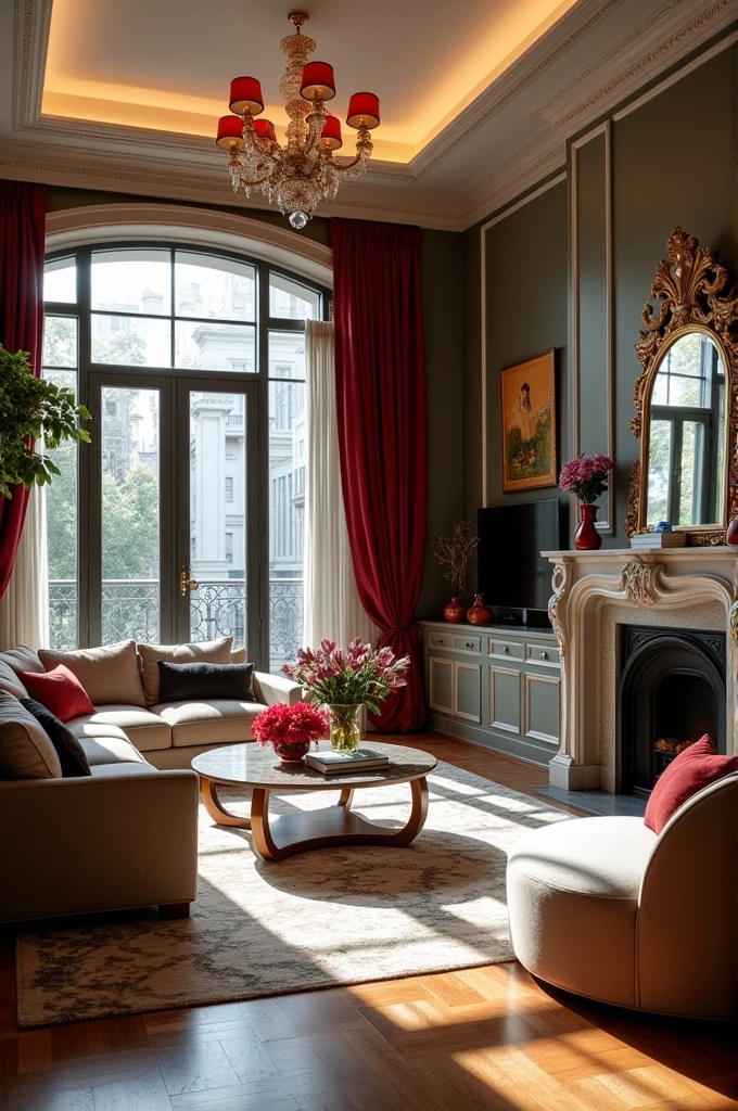 A very beautiful apartment room