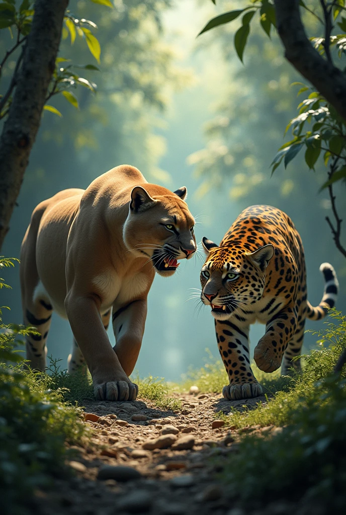90kg Puma vs 80kg Jaguar