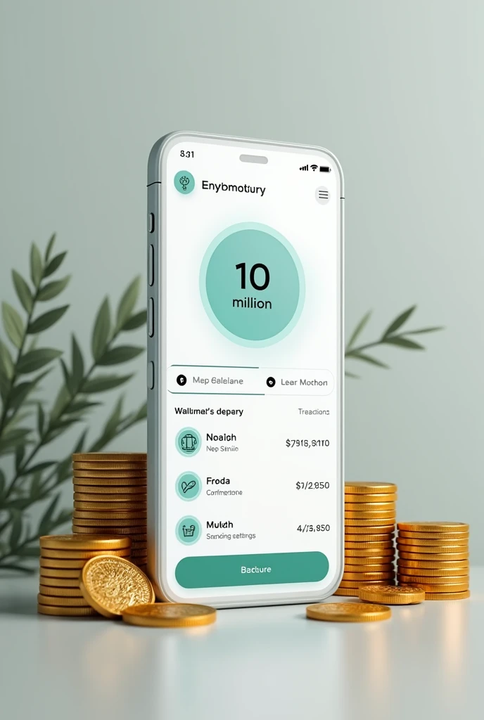 Screenshot of Nequi with 10 million