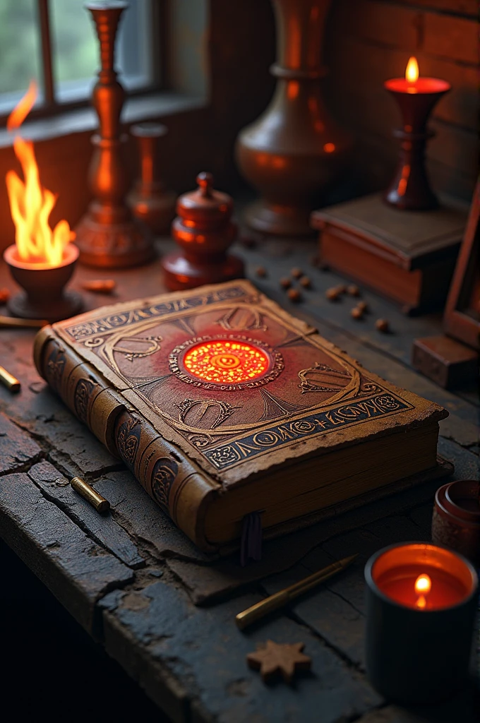 Dark book of fire spells