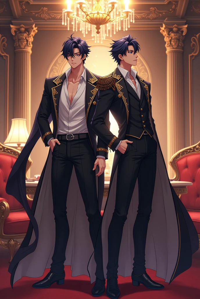 Hot guys, anime, Black Hair, expensive, Fantasy