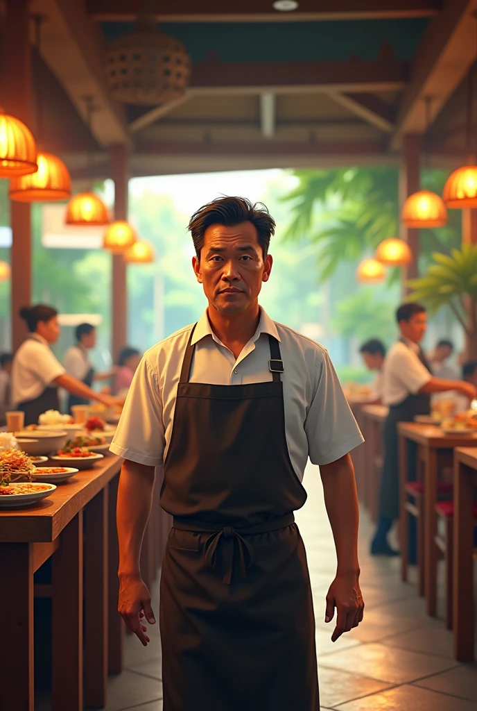Eko man workat padang restaurant