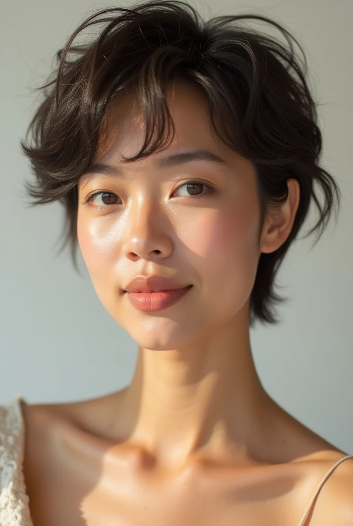 Haircuts and looks for round faces