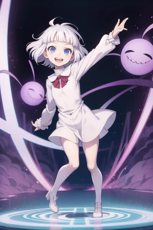 neferpitou full body crazy smile similar to anime