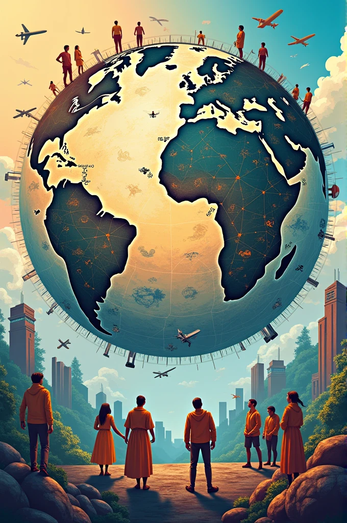 Poster of globalization