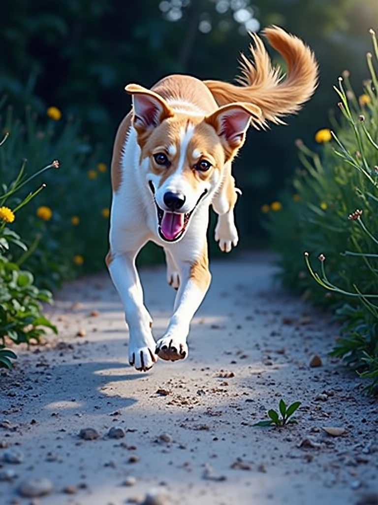 Dog moves