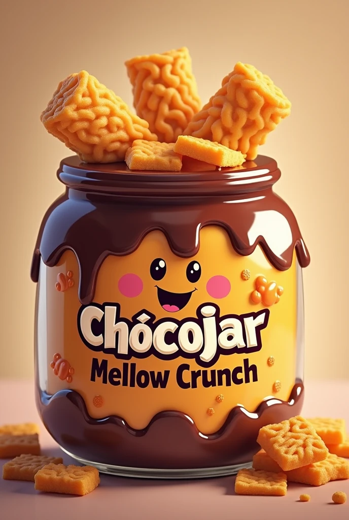 logo chocojar mellow crunch