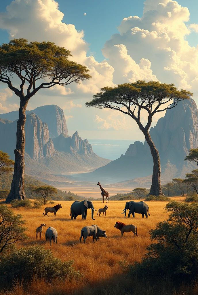 Hyperrealistic Africa