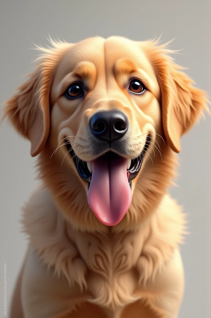 Create a realistic dog meme, for discodd profile picture