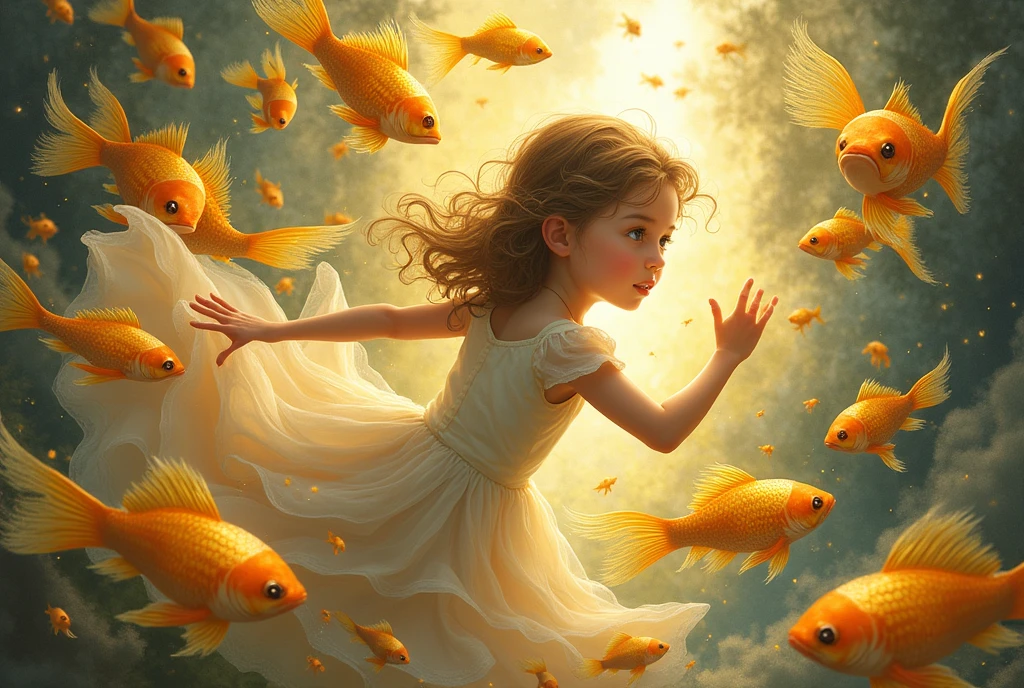 golden fishes and a girl --chaos 20 --ar 9:16 --sref 680572301 --personalize qxpoiie --sw 500 --stylize 1000 --v 6.1