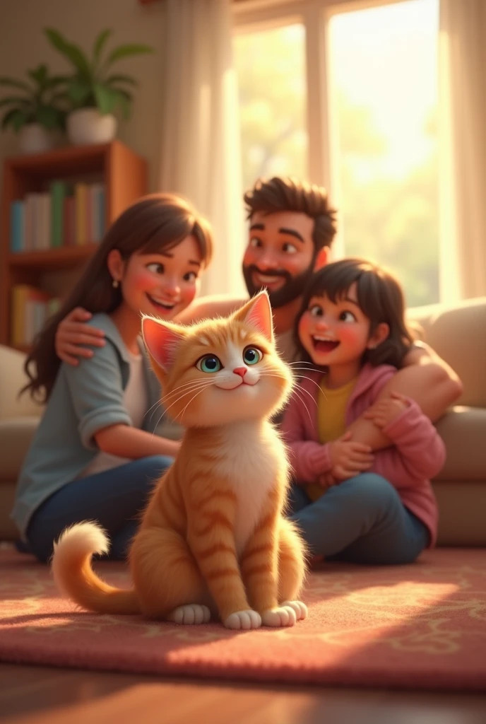 And the cat was adopted.