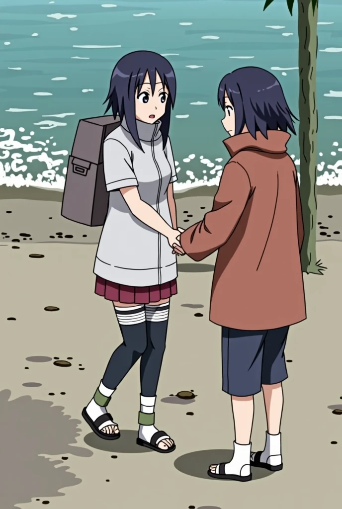 Hinata giving her ass to Boruto