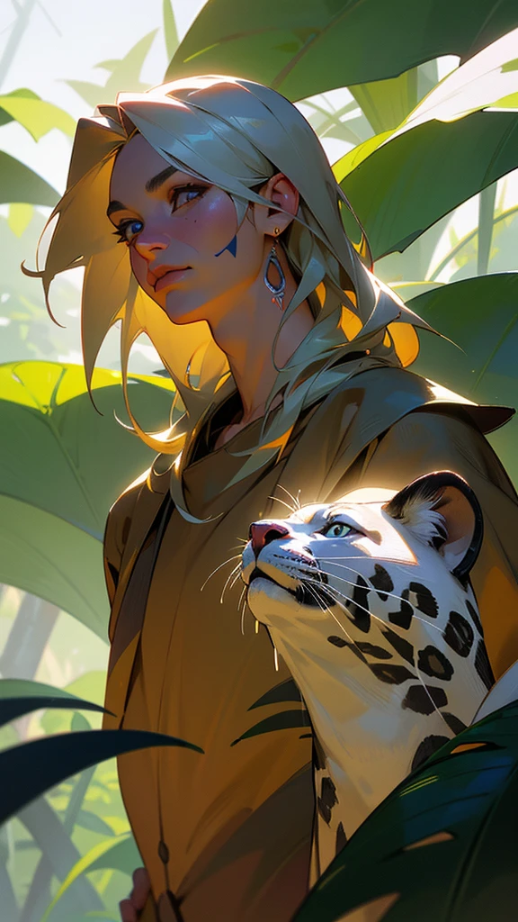 Deep in the jungle,