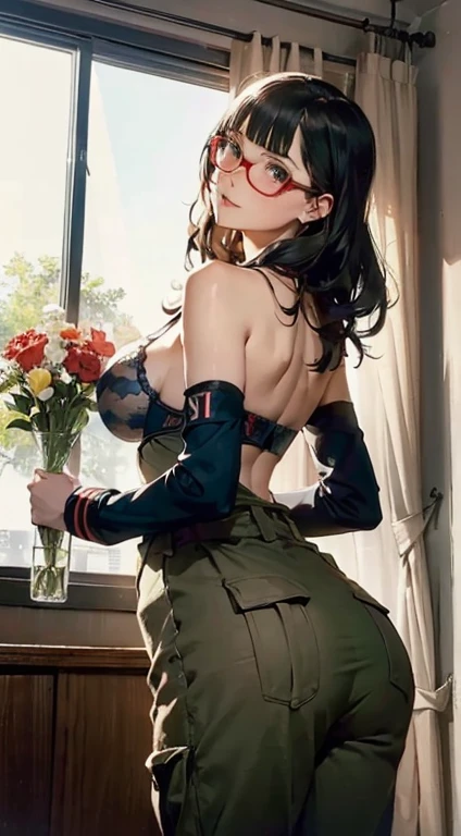 adorable girl . very cute , round face . alone , slim , medium breasts , low length . Glossy skin . plain white t-shirt . dynamic angle . no background , white background , looking at the viewer, dark shadow, (((disorganized))), (((cleavage))), (((fascinating))), (((spread legs)))　　(masterpiece), best quality, night bedroom, pale pink bra, bashful, blush, indoors, dress shirt, bra open shirt, from below, pov, low angle, mari ohara bigass bighip、FUCK　FUCKOFF　SEXY(((masterpiece))), (((best quality))), ((ultra-detailed)), (illustration), (detailed light), ((an extremely delicate and beautiful)), (beautiful detailed eyes), (sunlight), blush, shy, gigantic breasts, uzaki, outdoors, dynamic pose, ????? overalls bare shoulders bigass bighip、FUCK　FUCKOFF　SEXYroupa modesta, tiro remoto, Detalhe bonito rosto delicado, Olhos delicados bonitos detalhados, perfect facial proportions, High definition skin, pele fina, best four inch aspect ratio. Com um polegar, uma obra-prima, altamente detalhado, Realistic, (German World War II general uniform reference : 1.8), the highest facial resolution, , mulher modestamente vestida, vestido inteiramente, ( pequeno, cabelos pretos, black franja reta, super thin braids, franja reta, Red glasses, olho verde escuro, science fiction, Fighter aircraft, standing On the landing of a Fighter aircraft, the agency, uma personalidade profundamente inteligente, A calm expression, um rosto respeitoso, uma guerra, a Fighter aircraft