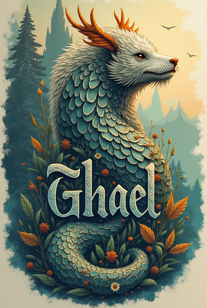 Animal designs with the name Ghael 