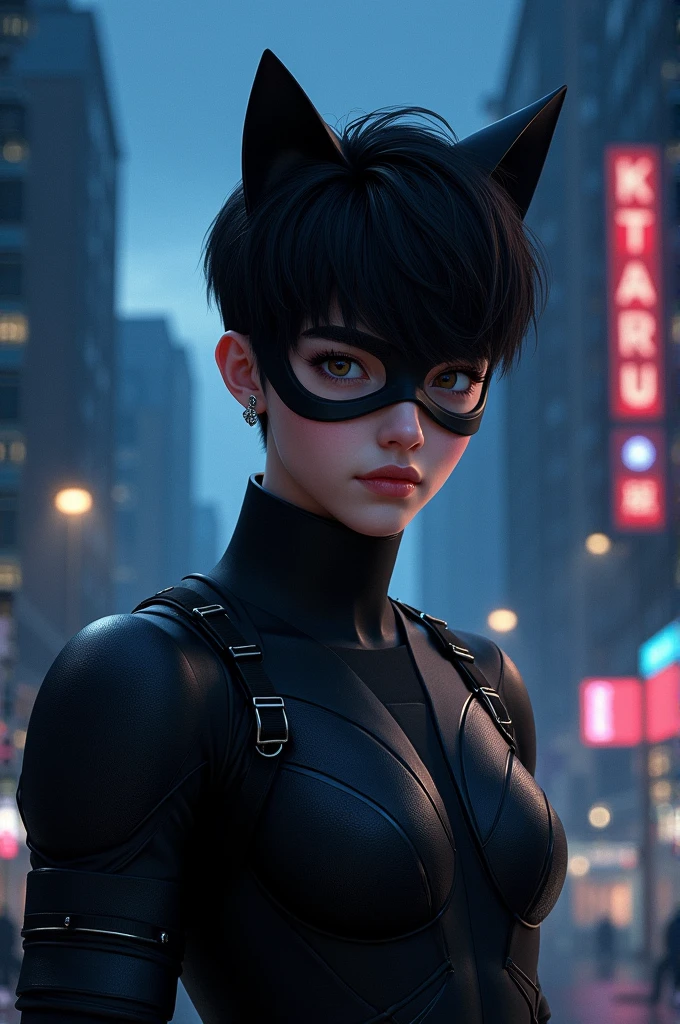 taehyung bts catnoir dress