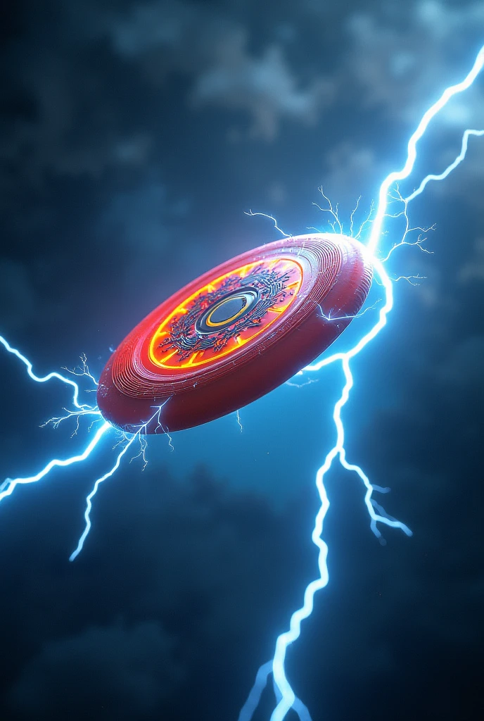 Frisbee discraft con rayos