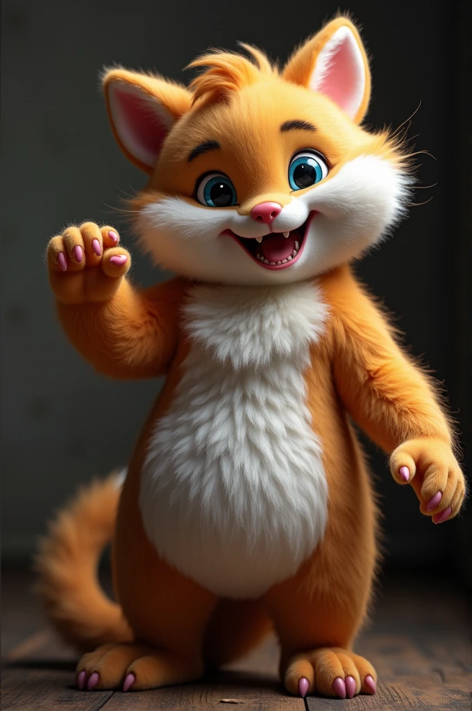A furry showing his penis