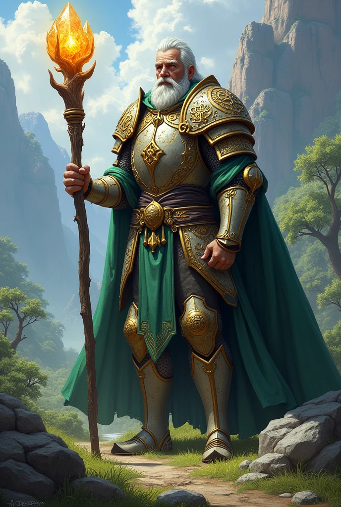 Earth Knight and his symbol