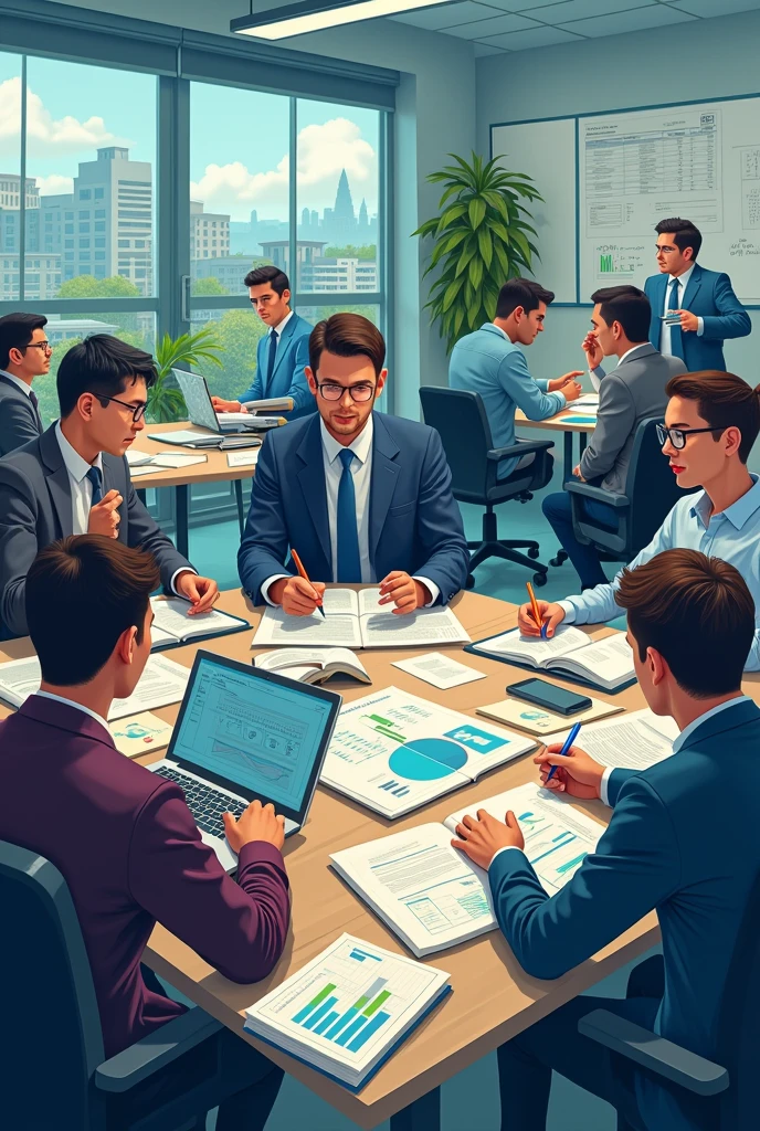 Continuation of studies related to accounting