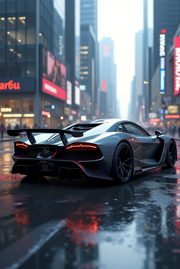 Create the side of a super car