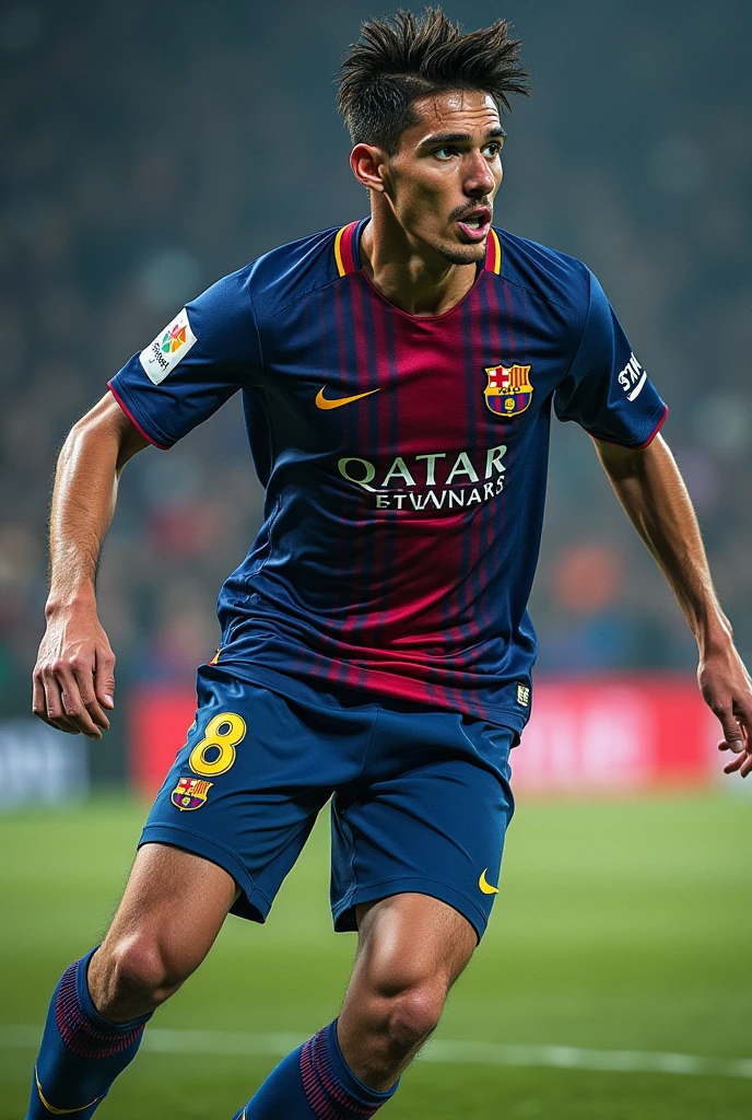 I want you to generate Federico Valverde with number 8