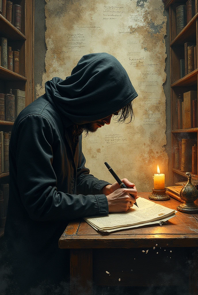 A writing cover