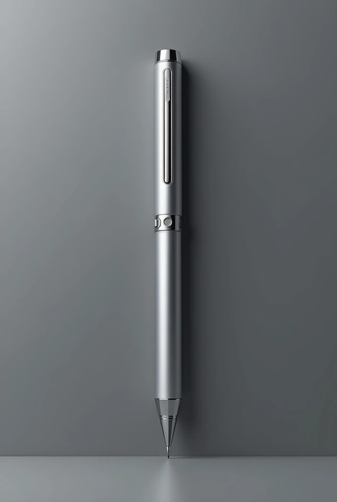 The Smart Pen has a sleek and luxurious design. The pen body is made of high-quality aluminum material. The pen tip is a stylus that supports touch screen use. There are function control buttons on the side of the pen and an LED status indicator light.
