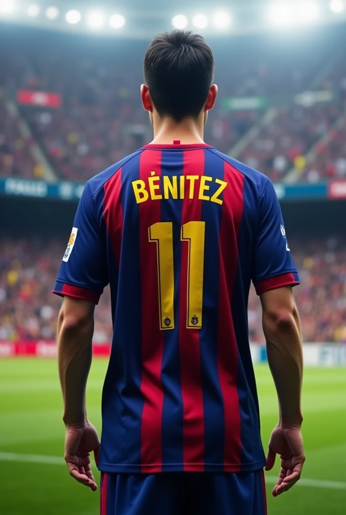 Barcelona sc 2012 shirt with BENITEZ name and number 11 