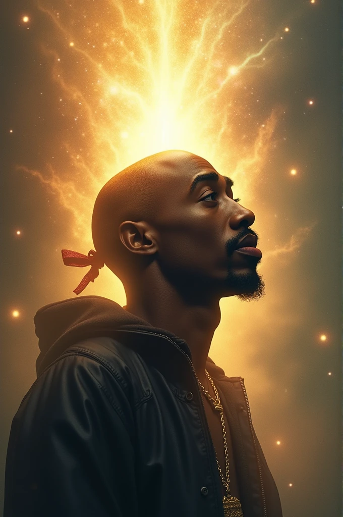 2pac God's light album cover 2024