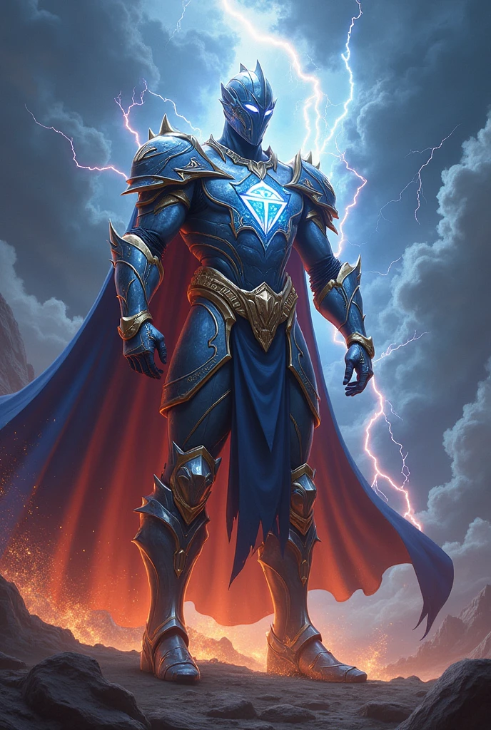Energy Knight and his symbol 
