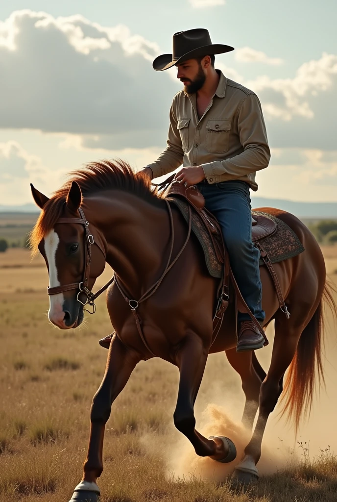 Cowboy, who fuck his horse.
