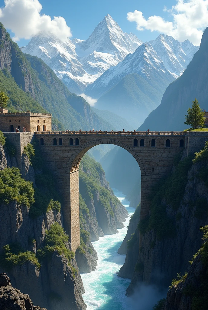 Inca style bridges