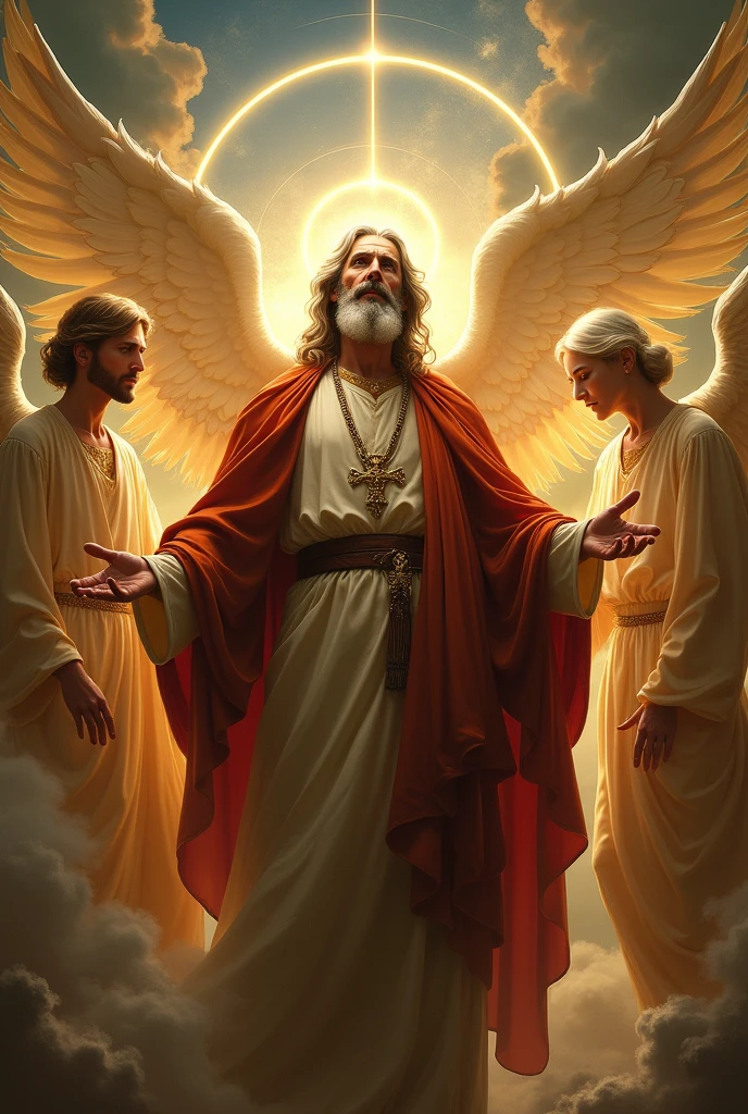 christian with messengers