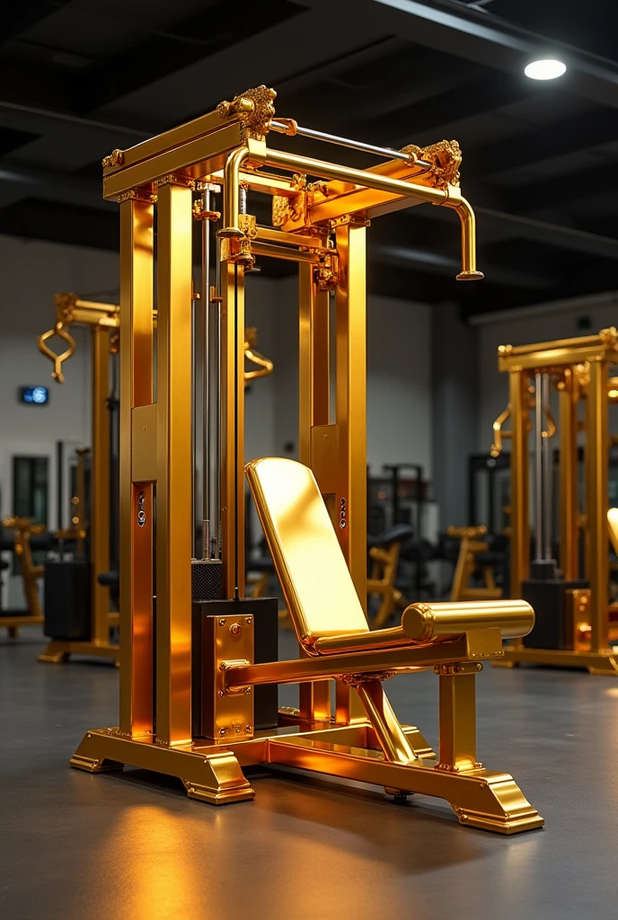 Golden bench press machine
