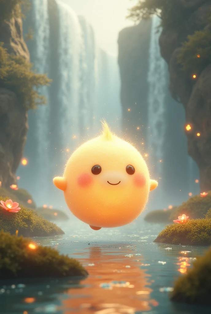 cute, round, spirit, magical
